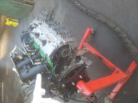 Porsche-Motor mit Trockeneis gereinigt